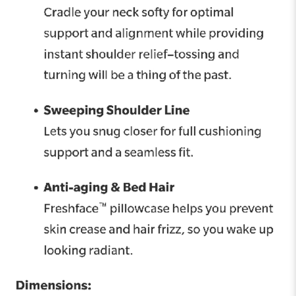 Deep Sleep Pillow - White - Picture 5 of 5